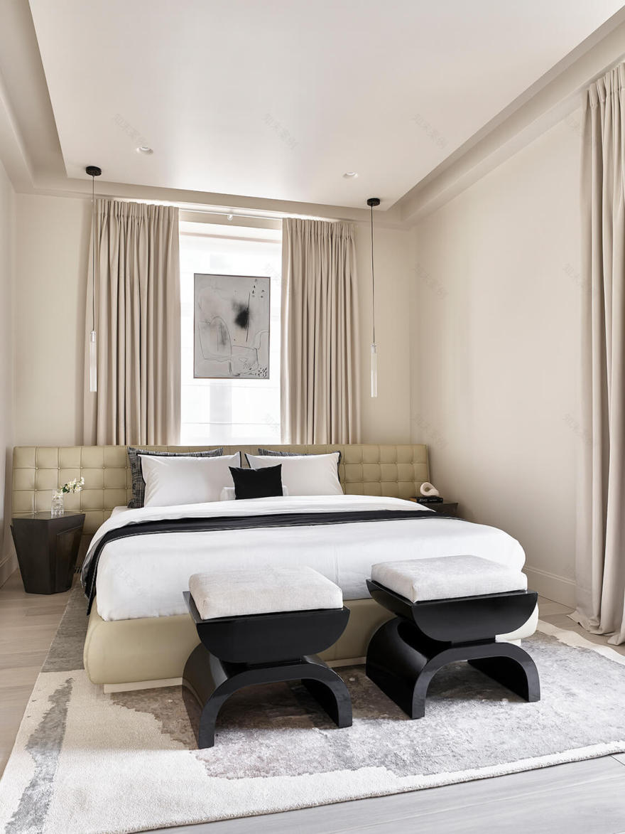 莫斯科色彩鲜艳的现代公寓丨俄罗斯莫斯科丨Well Done Interiors-98