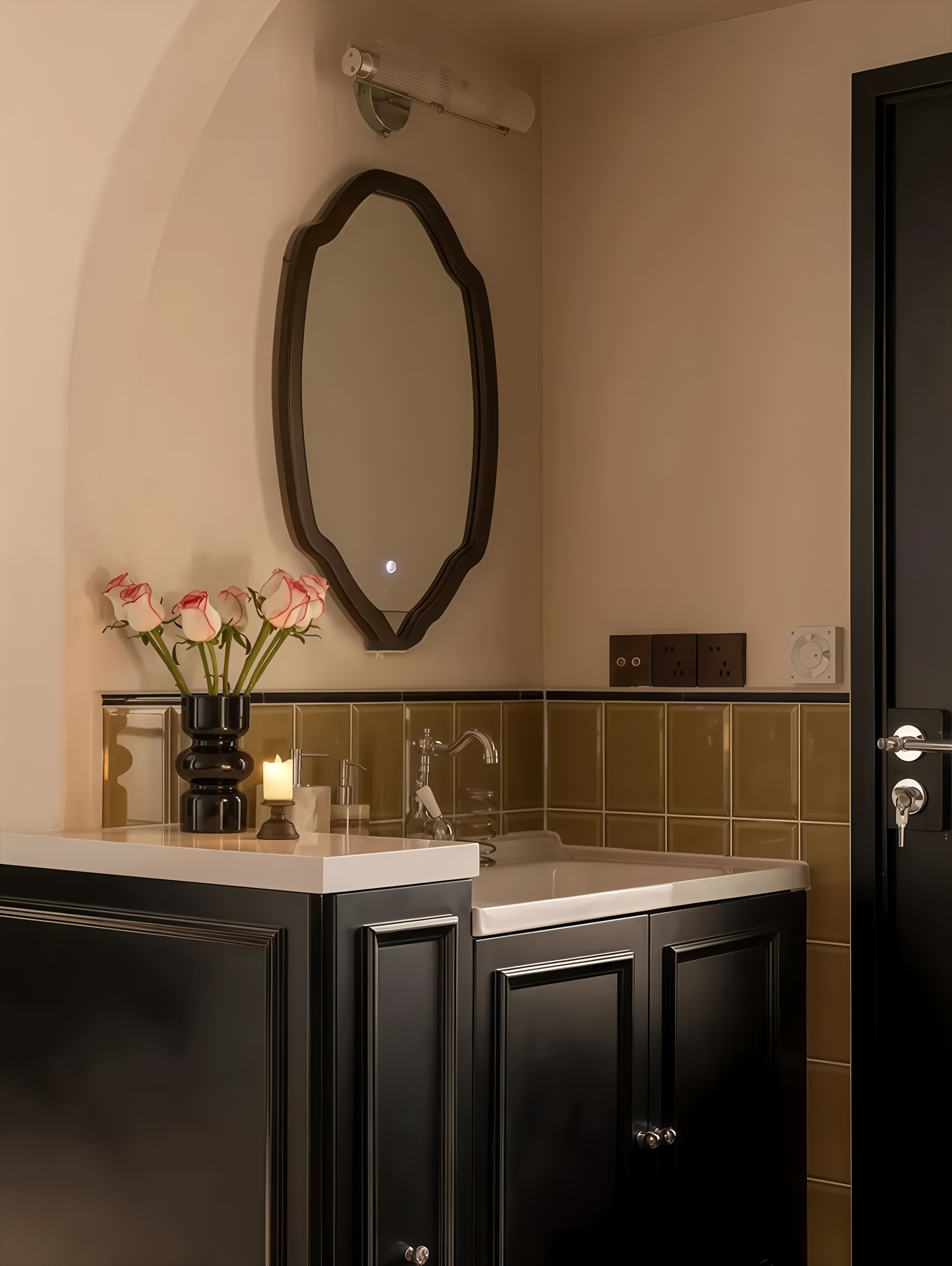 深圳两套法式复古风住宅设计丨中国深圳丨三生一宅-59