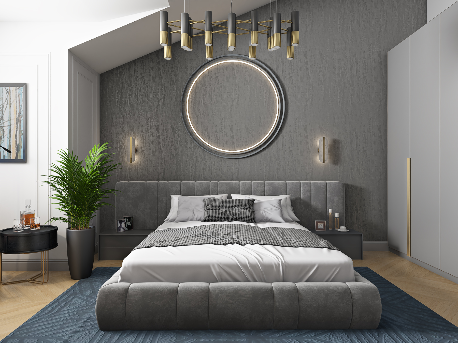 Интерьеры мансарды-3