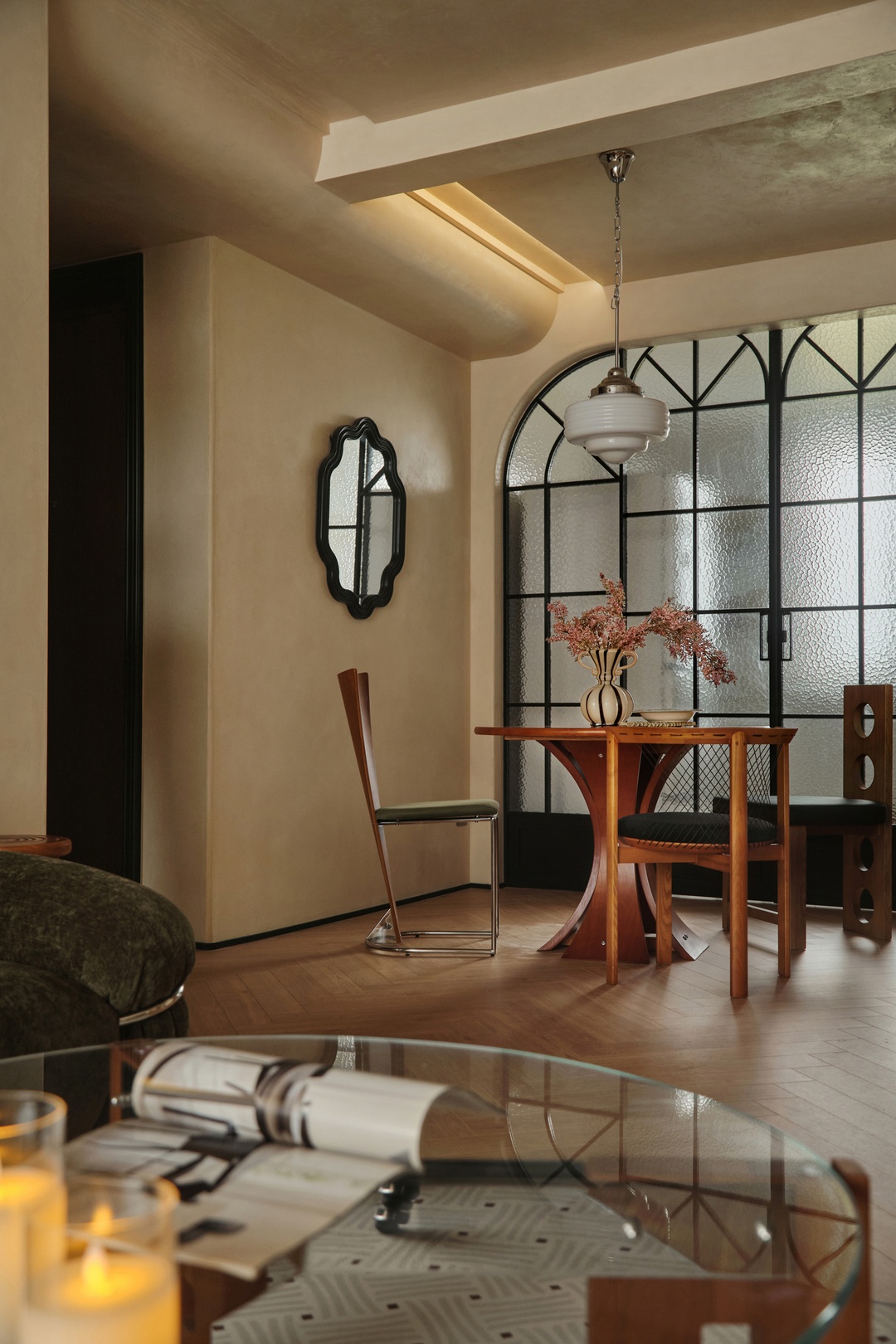 时光褶皱里的家:复古与现代的共生美学丨纵禾空间设计-21