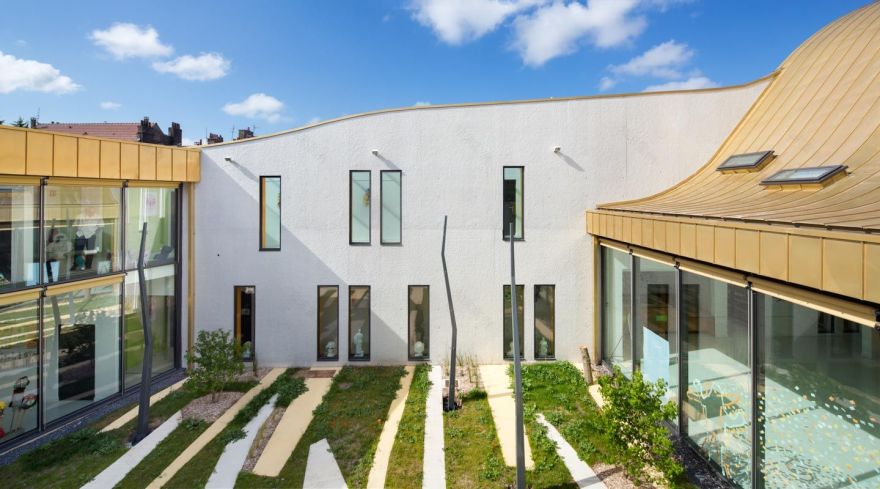 Calais艺术学校与25套复式住宅项目丨法国-38