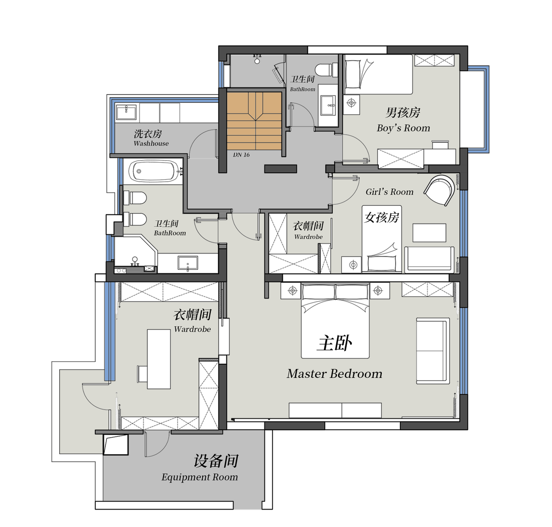 空间重塑,打造互动温馨家居-13