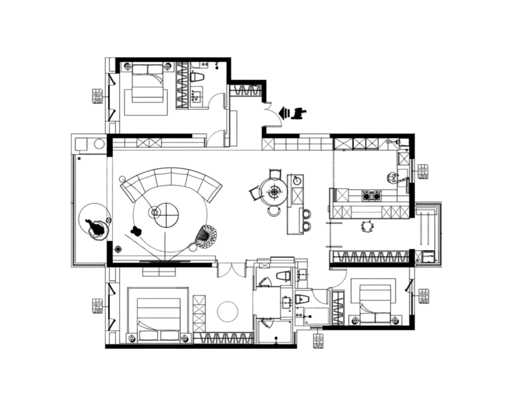 暗夜序章 · 感知空间的节奏与变化丨西安异构设计-10