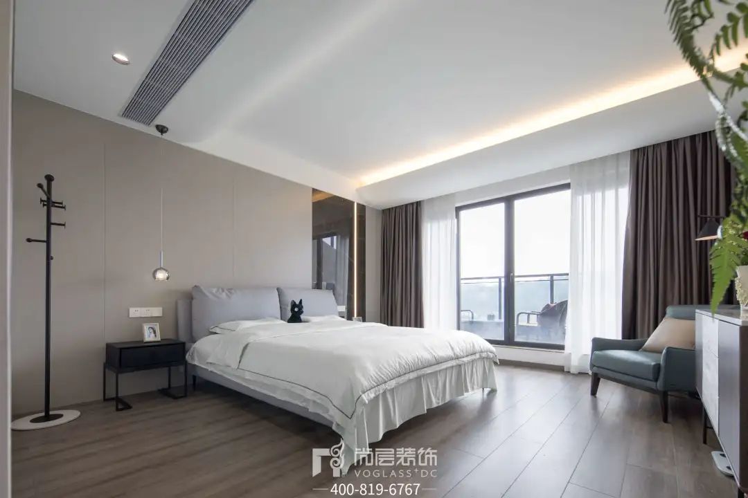 平湖御峰园×尚层装饰｜极简风别墅设计，宁静的心灵居所-61