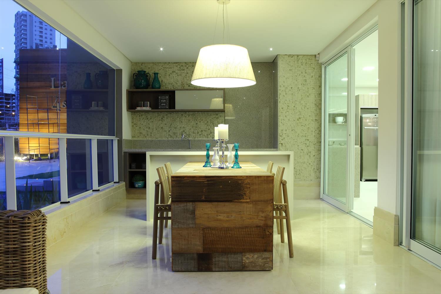 巴西奢华公寓设计，自然材质打造独特美学-5