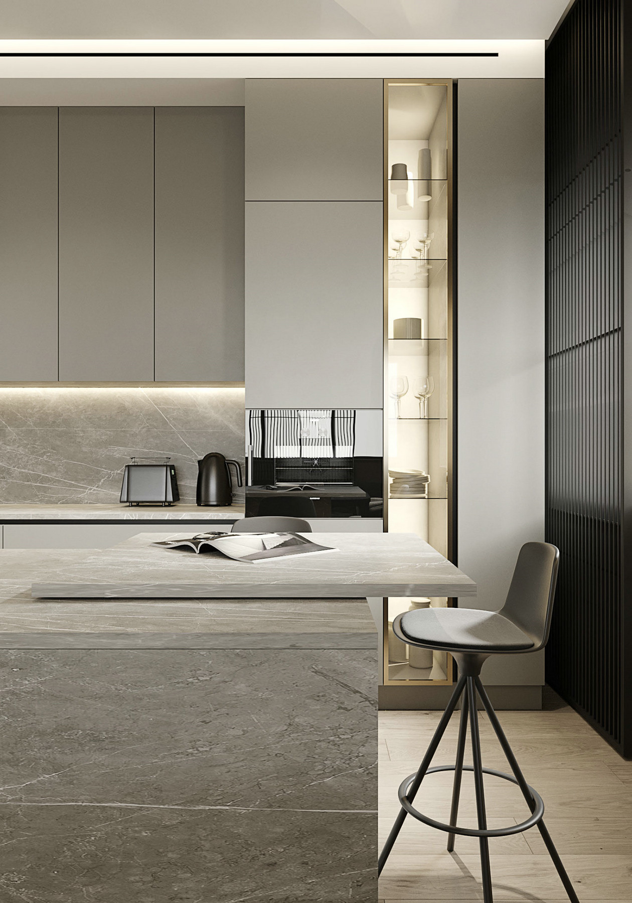 莫斯科简约风空间设计丨俄罗斯莫斯科-16