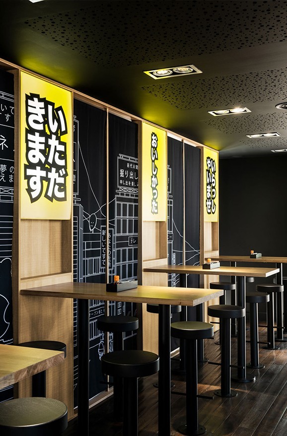 法式设计公司打造日式餐厅,时空穿越的怀旧街头风-18