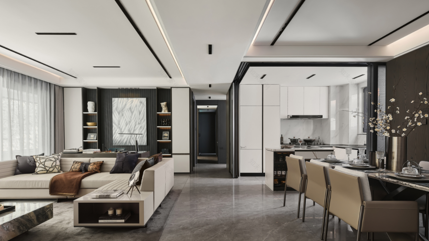 南京深业南湾上府样板房丨中国南京丨零次方空间陈设设计,梁景华设计顾问有限公司-16