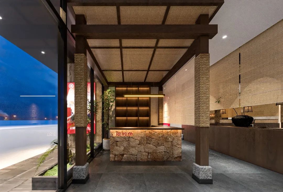 脆皖鱼中餐厅丨中国连云港丨连云港设计力量 点度空间设计-6