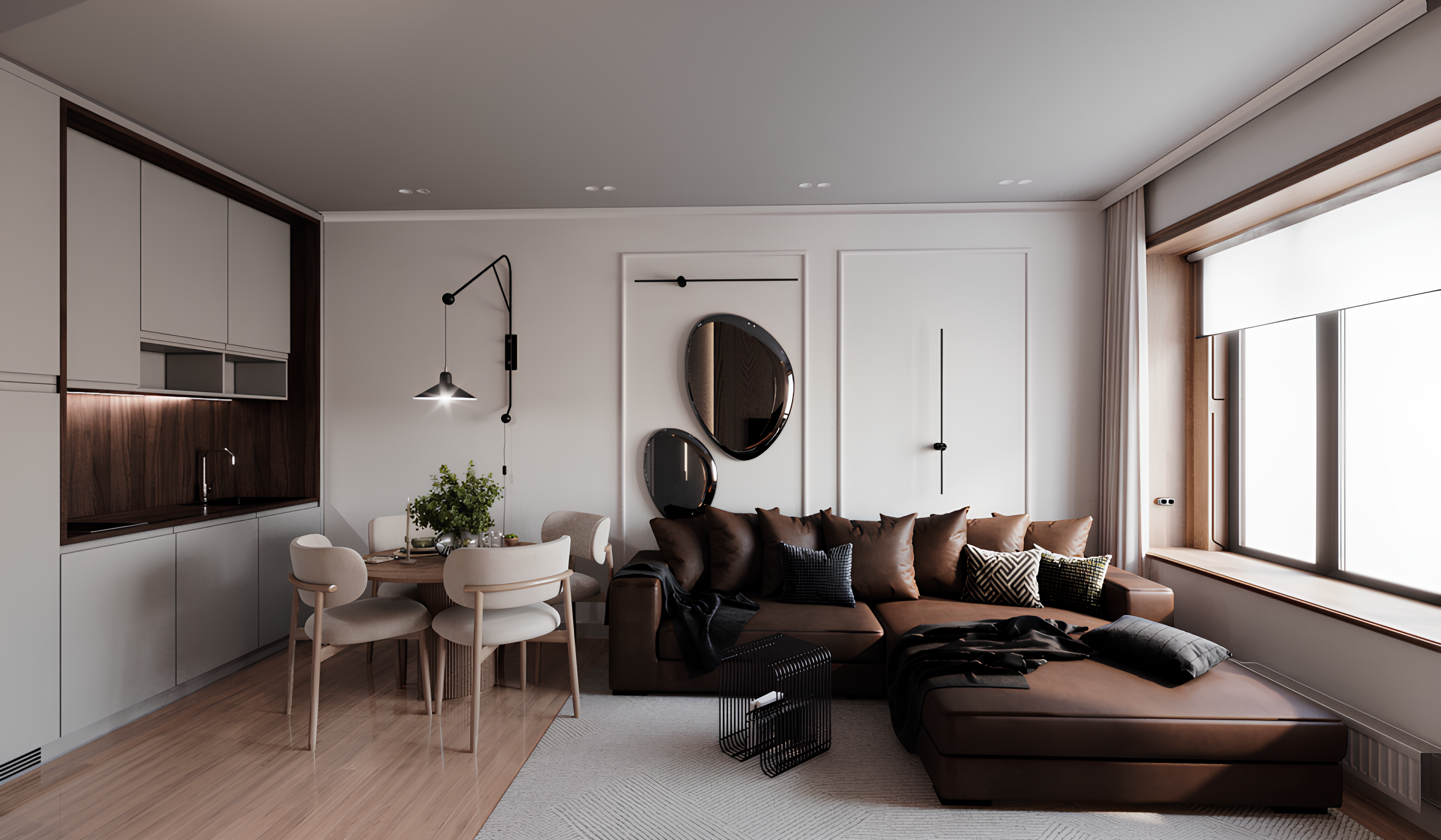 46平方米公寓设计可视化-0