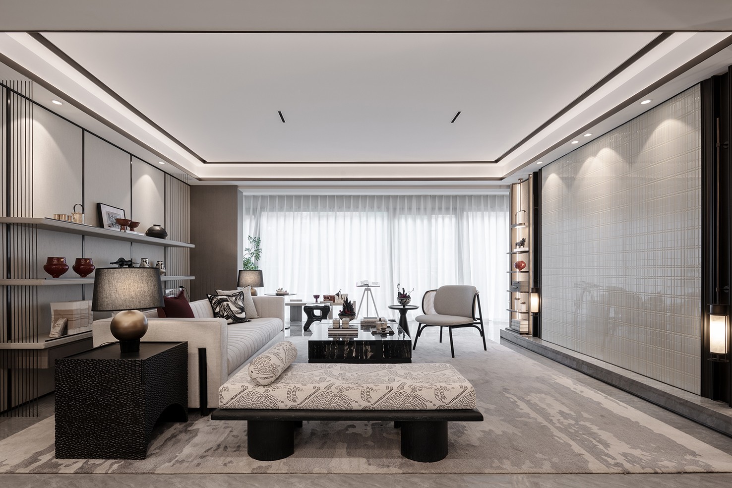 建业×滨河上郡样板间丨中国商丘丨河南素颜软装设计有限公司-25