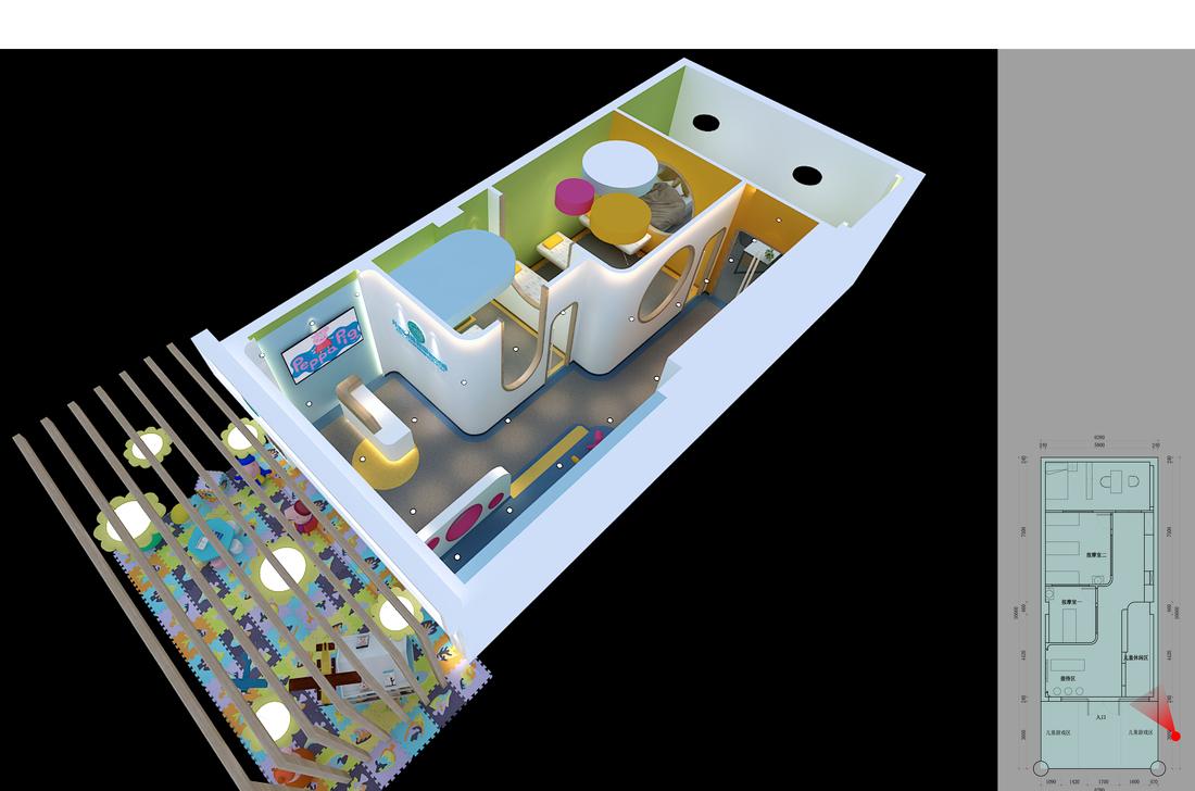 儿童推拉按摩健康馆-22