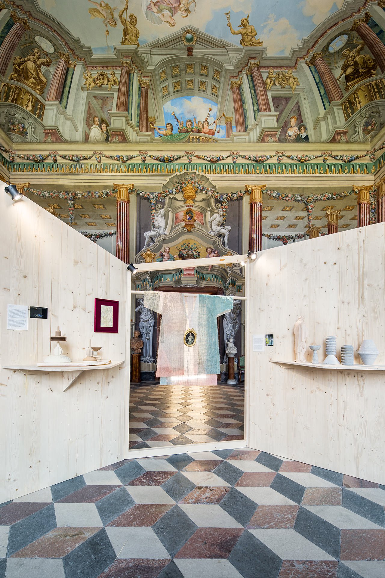 Contemporary Design Confronts Schloss Holleneggs Storied Legacy in a Spellbinding Exhibition-9