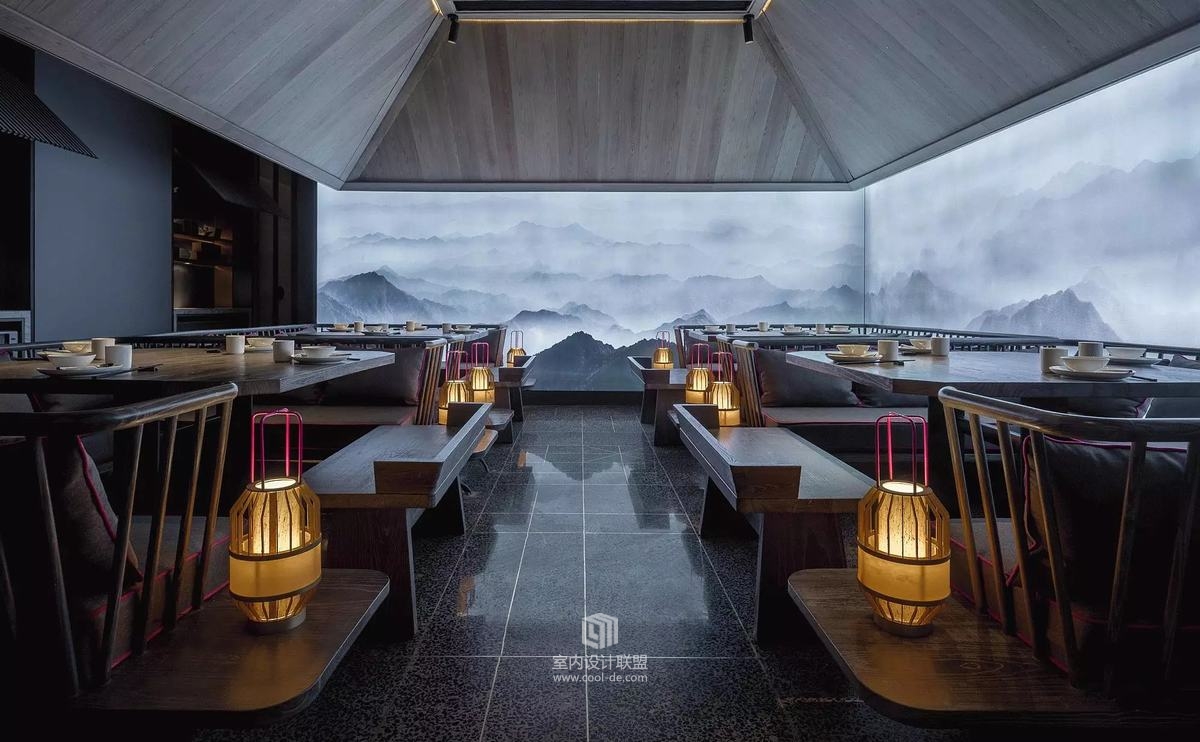 成都蜂鸟设计·顺风 123 爱琴海 · 山城风味融入现代餐厅-4