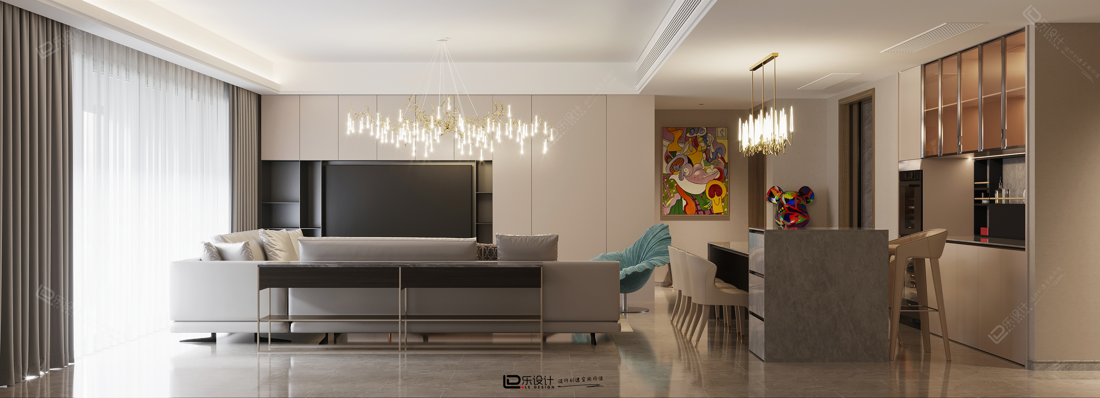 绿城晓风印月188方全案软装设计丨中国杭州丨LD设计-18