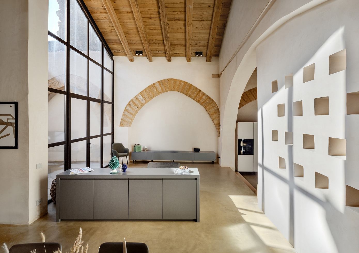 Casa SC: Adaptive Barn Home in Menfi with Soulful Rural Character-3