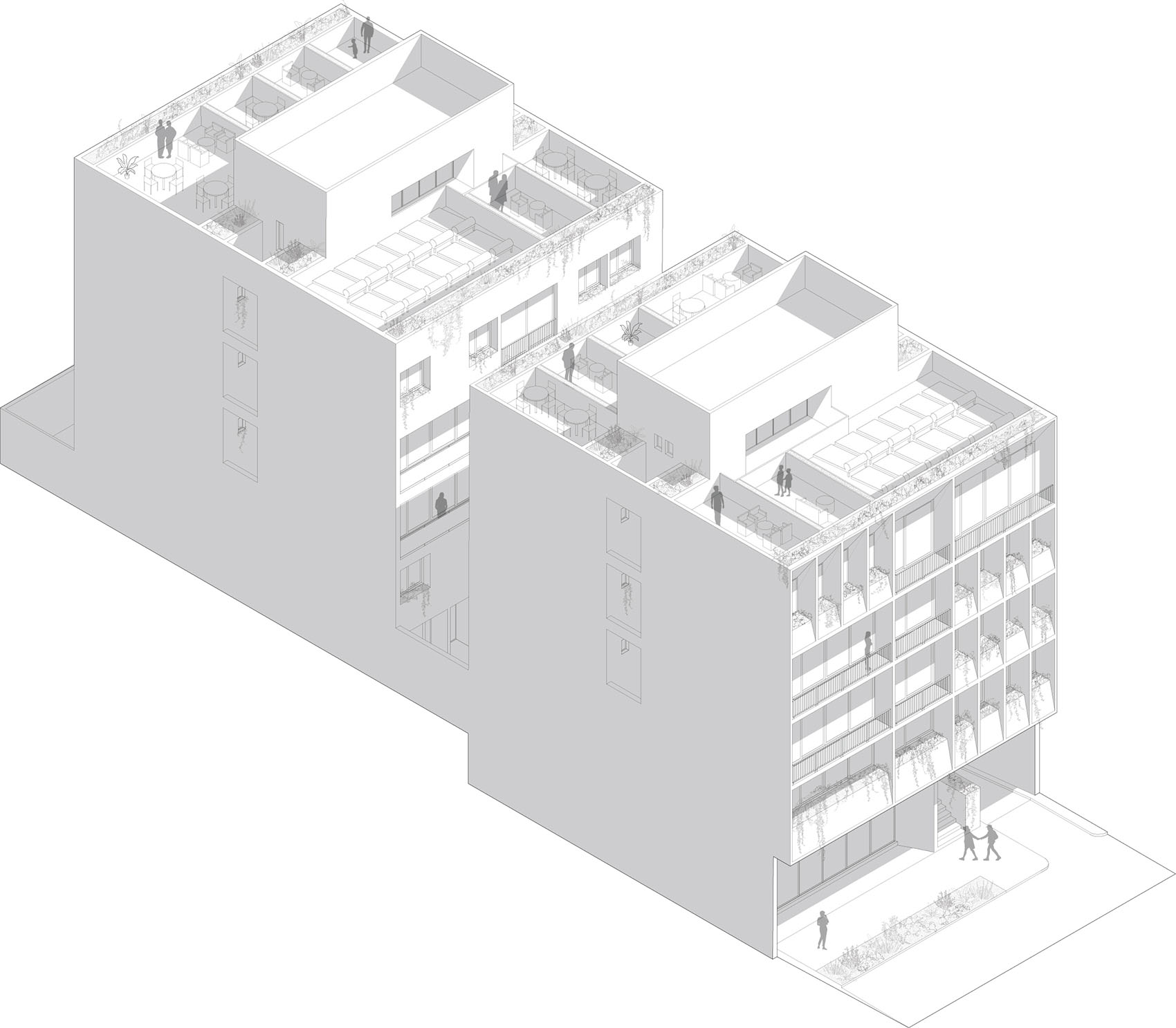 伦敦街187号住宅楼丨墨西哥墨西哥城丨CCA｜Bernardo Quinzaños-12