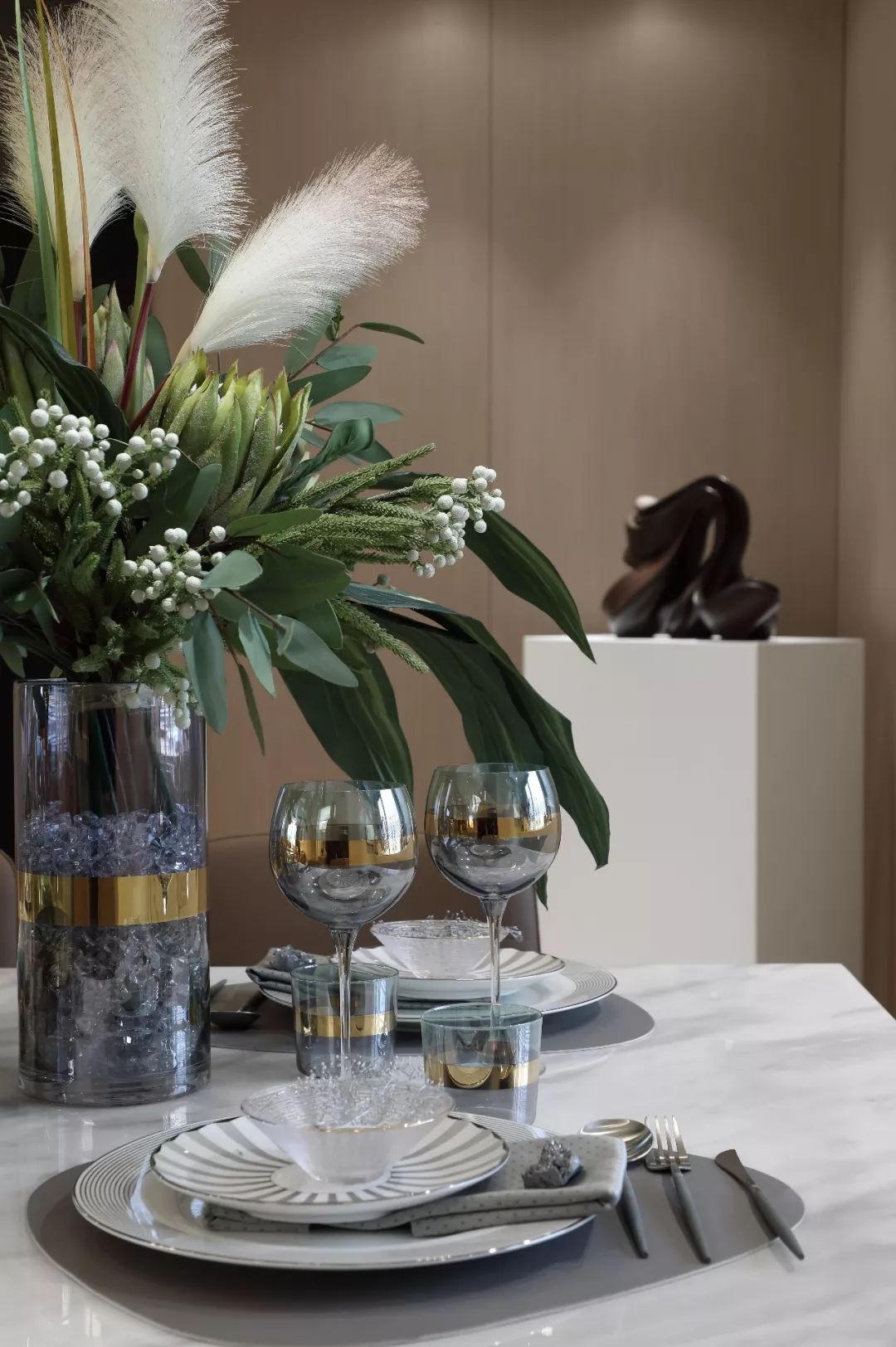 远洋·天著春秋平墅样板间 | 热带雨林与现代都市的完美融合-35