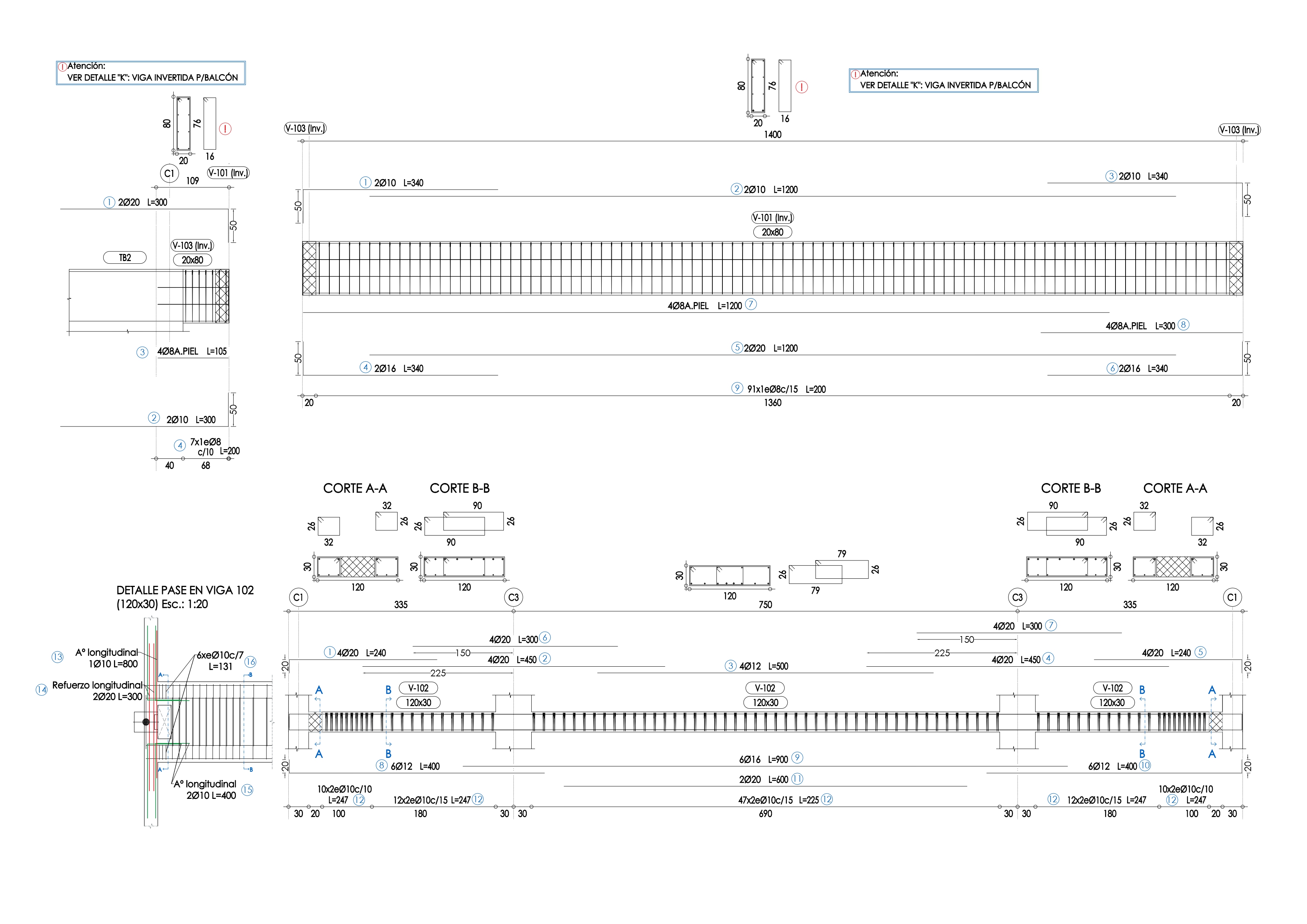 CAD - Reinforced Concrete Structure-3