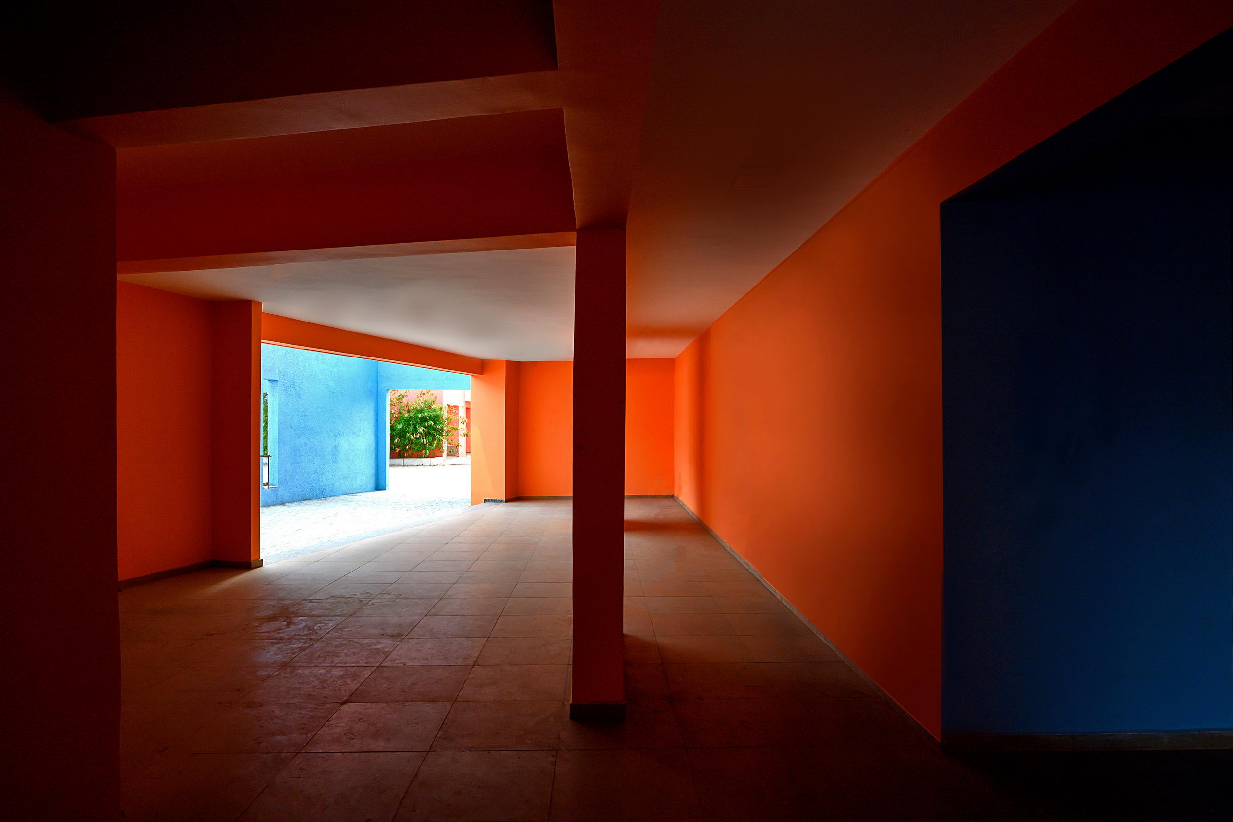 印度 Shree 小镇 | 色彩斑斓的可持续住宅设计-36