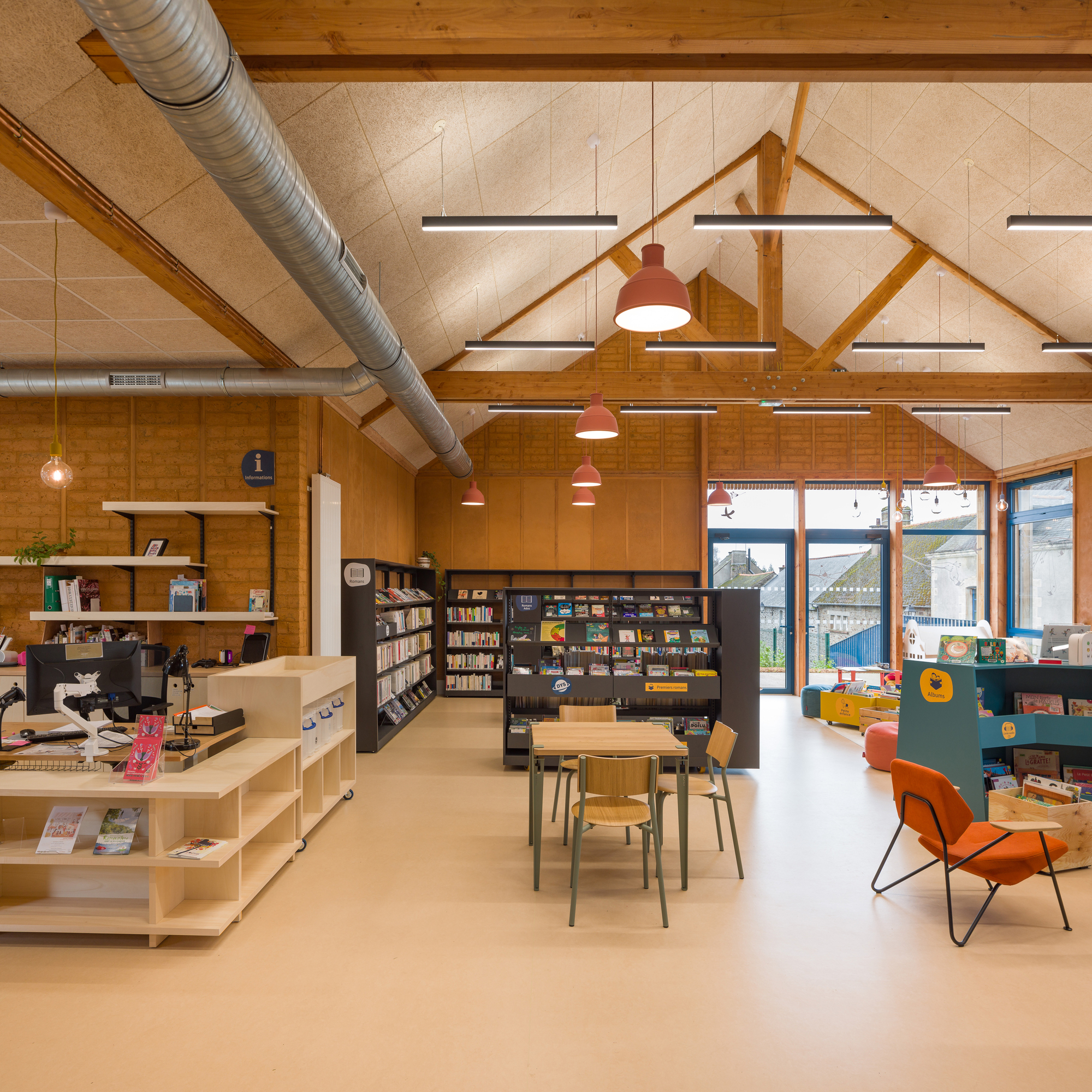 Media Library And Earth-Based Third Place / DEAR + Celeste architecture -25