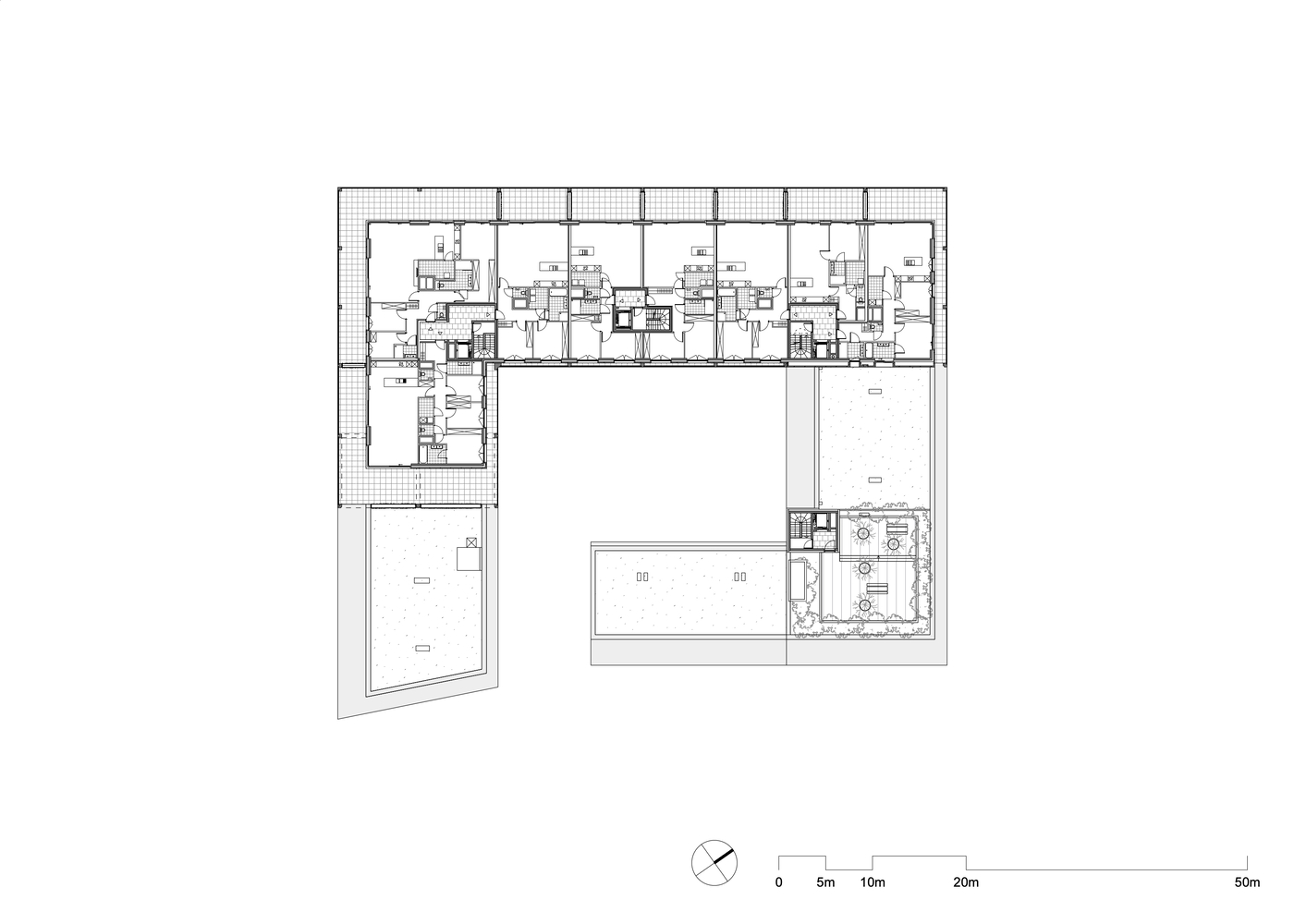 Waterzicht Apartments | 比利时十八世纪公园旁的现代住宅建筑-50