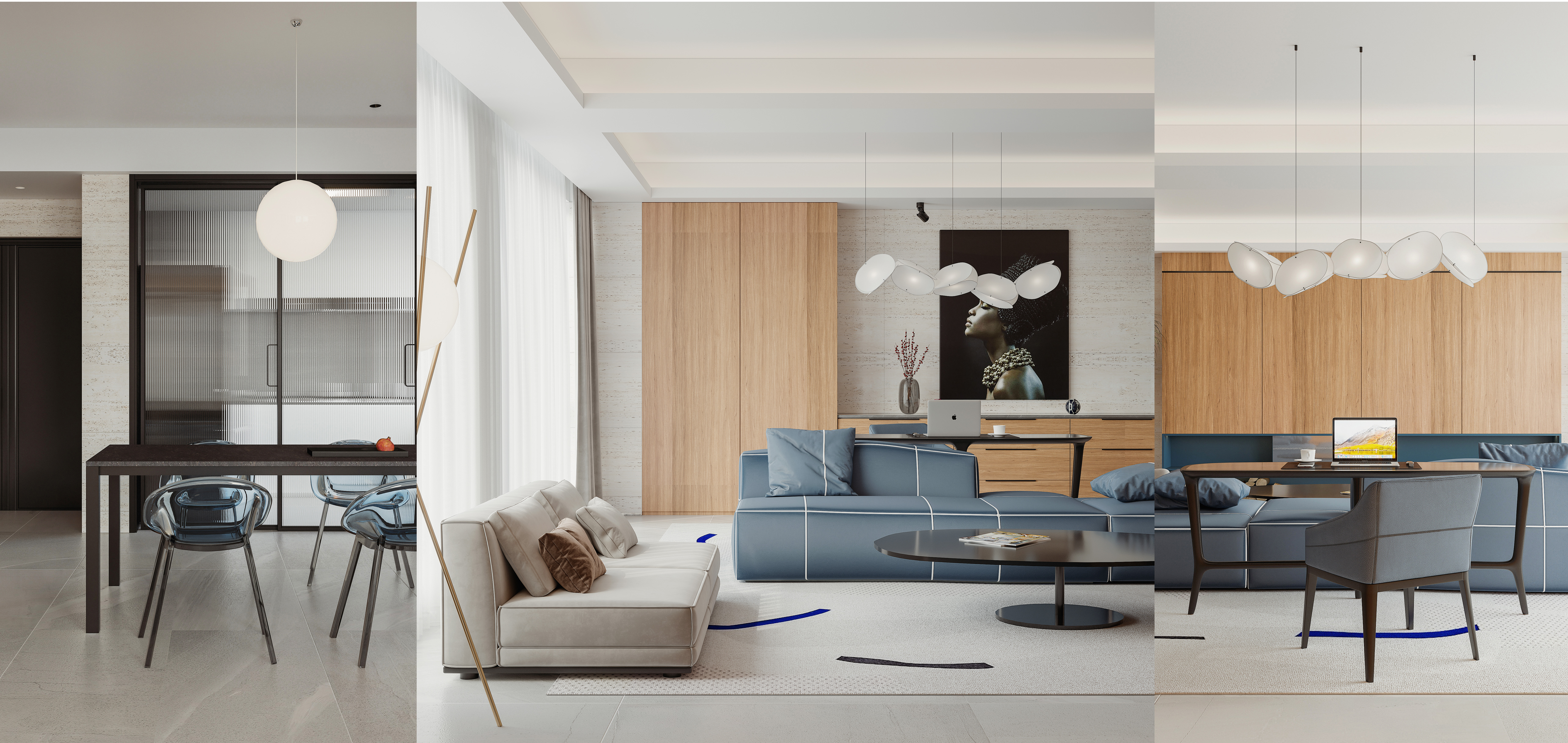 现代·蓝 · Modern blue-1