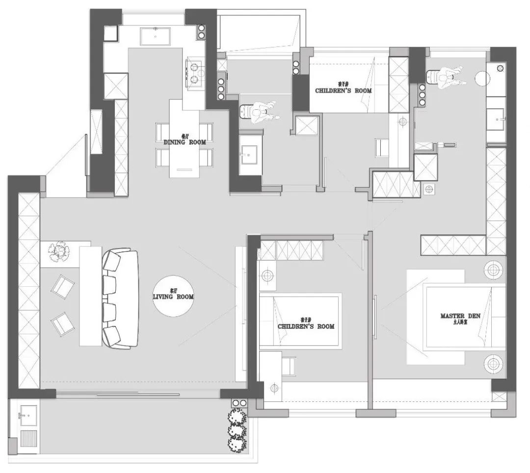 现代梦归处 · 台州江南墅的全案设计丨中国台州丨观诺设计-19