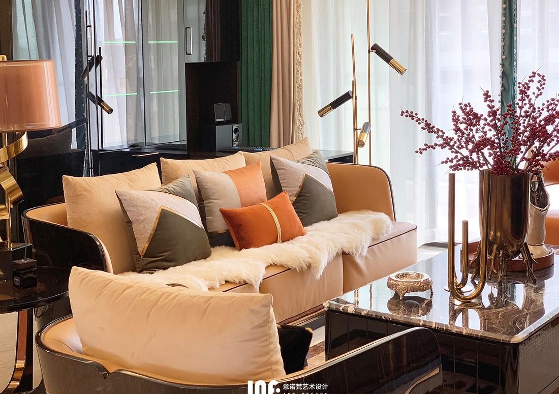 悠步华尔兹-- 客厅餐厅卧室室内设计案例-2