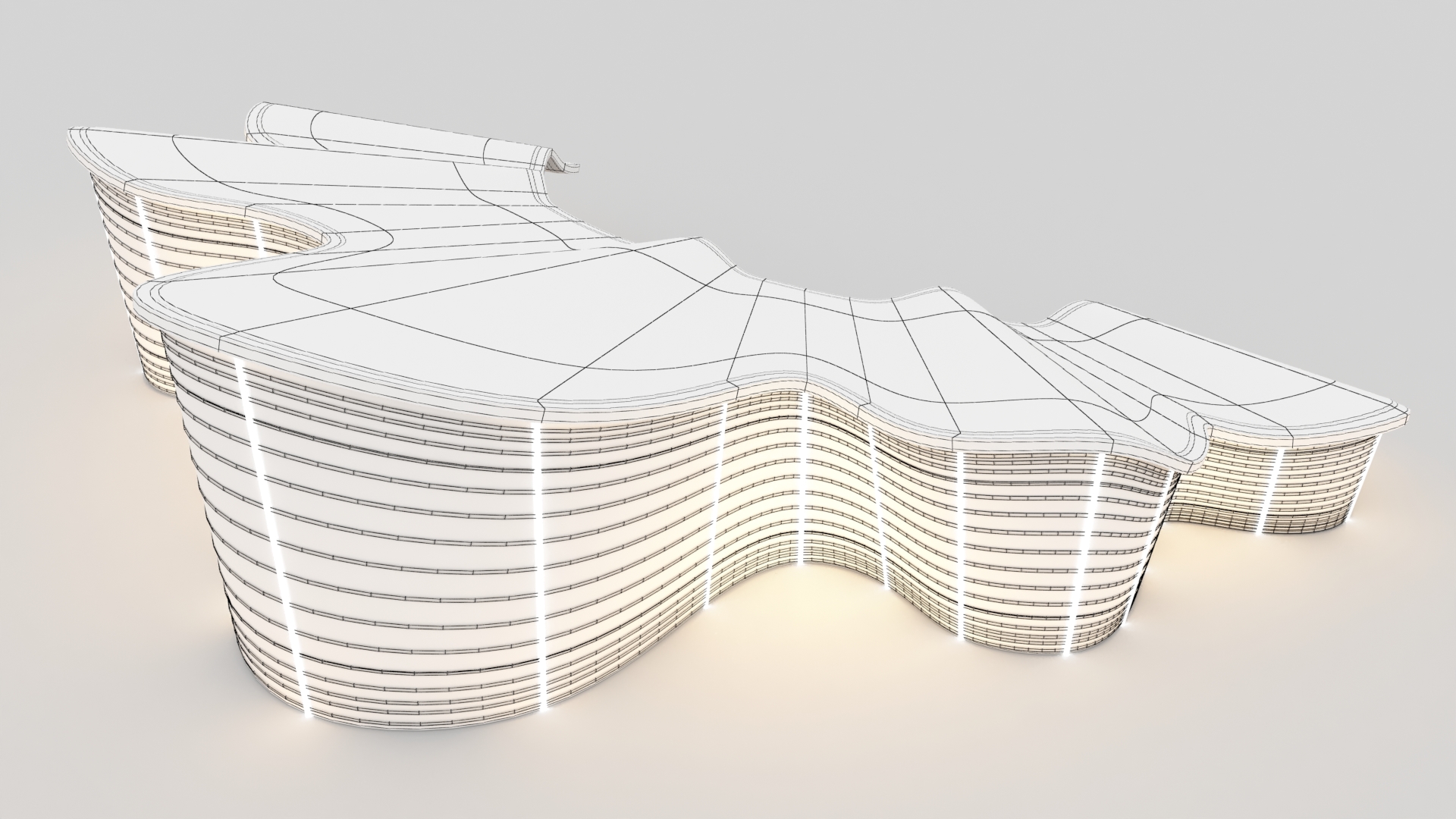 Nantong Grand Theater ( 3Dmax)-7