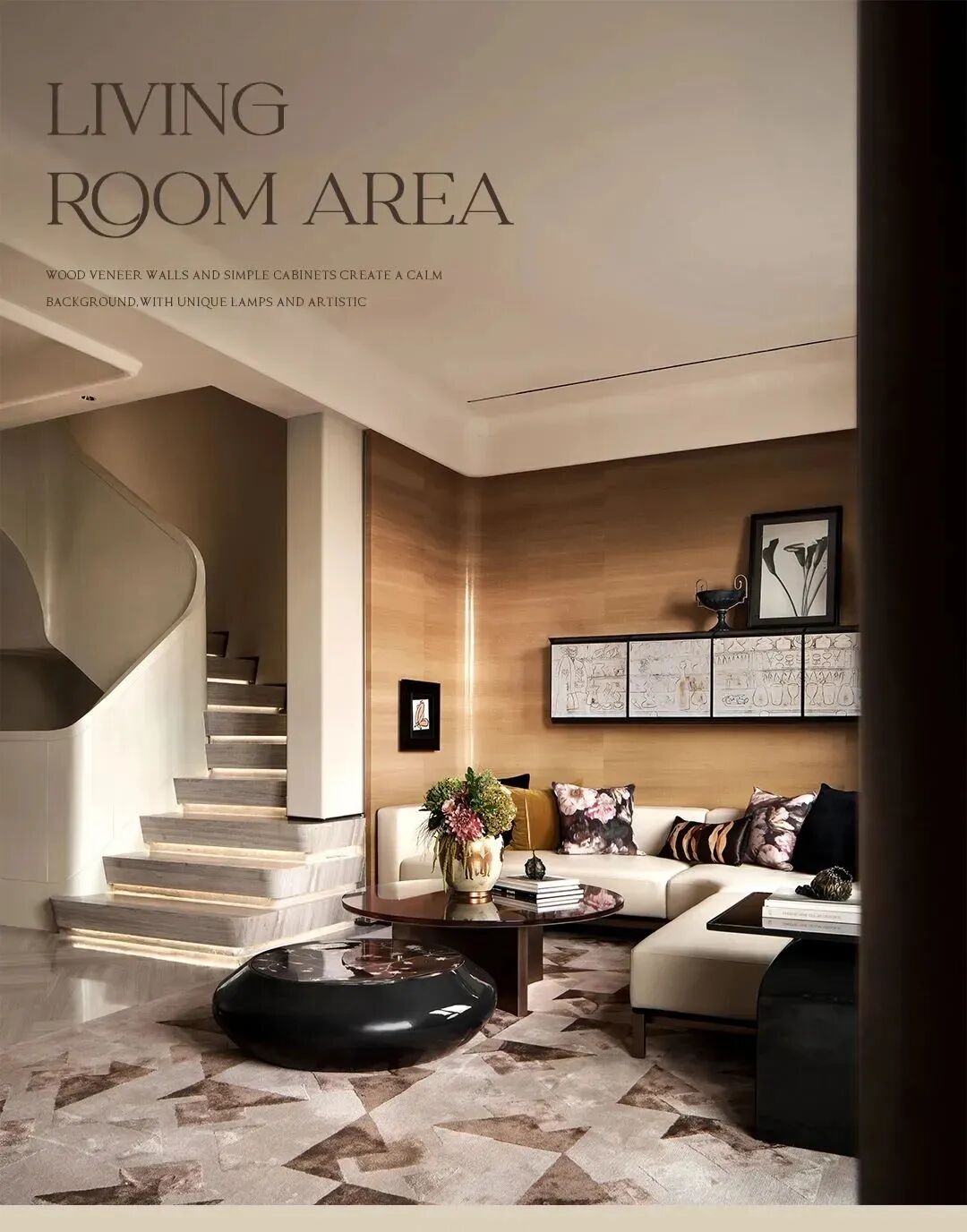 上海334㎡轻奢复古风家居空间丨中国上海-19