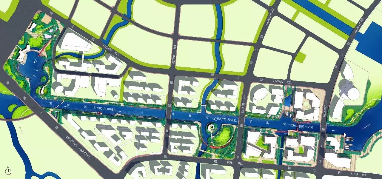 YB. GROUP ♦ 崇明岛-朱雀河公共滨水绿廊-4