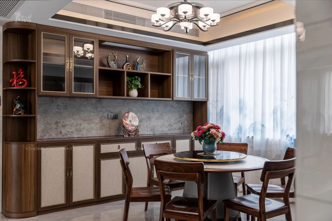 现代江南 · 140㎡新中式圈椅的现代演绎丨中国广州丨艺鸿装饰-28