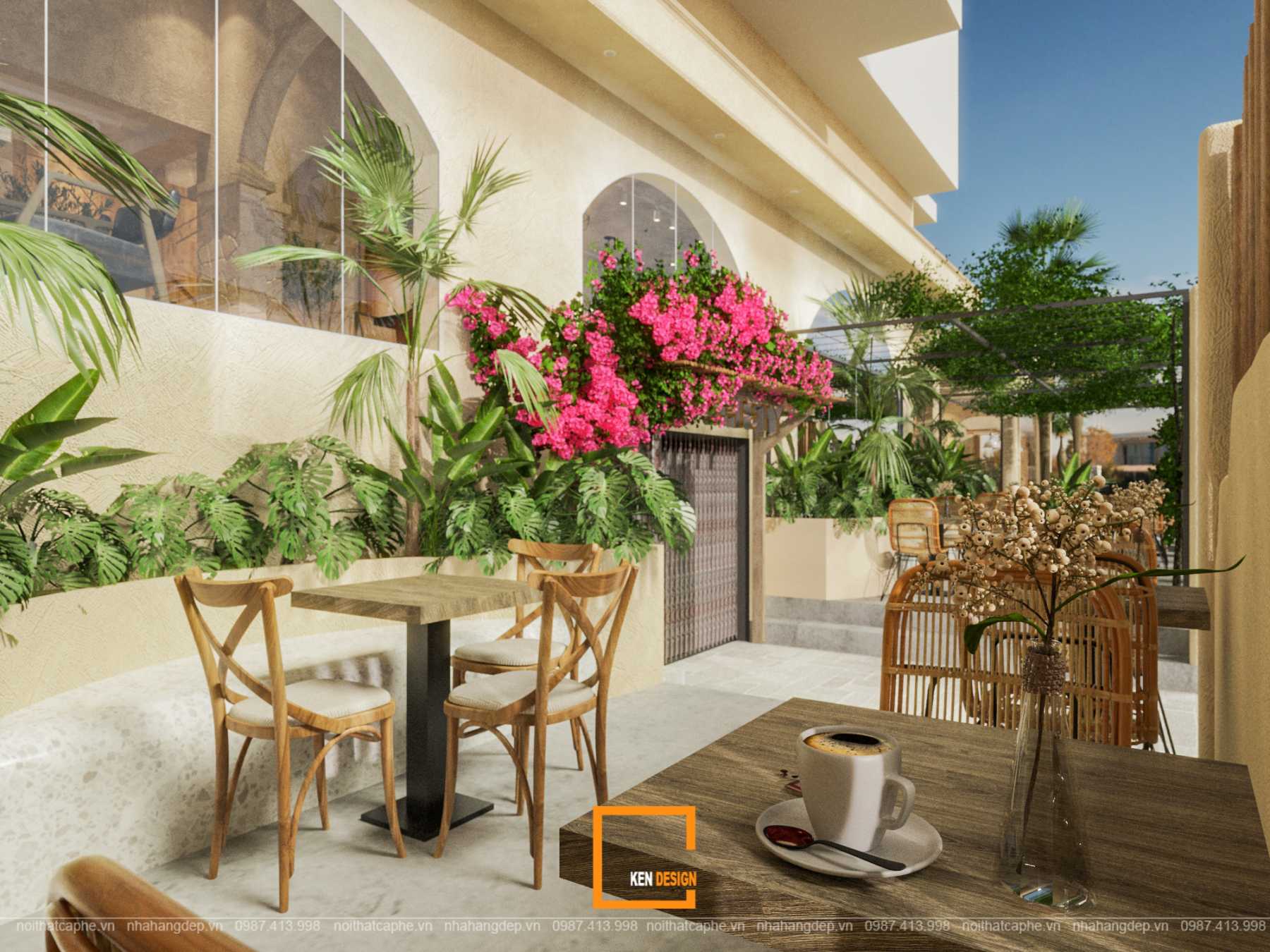 Safety咖啡馆设计丨越南胡志明市丨KenDesign-32