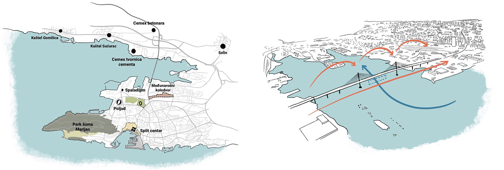 Kaštela湾大桥丨克罗地亚-10