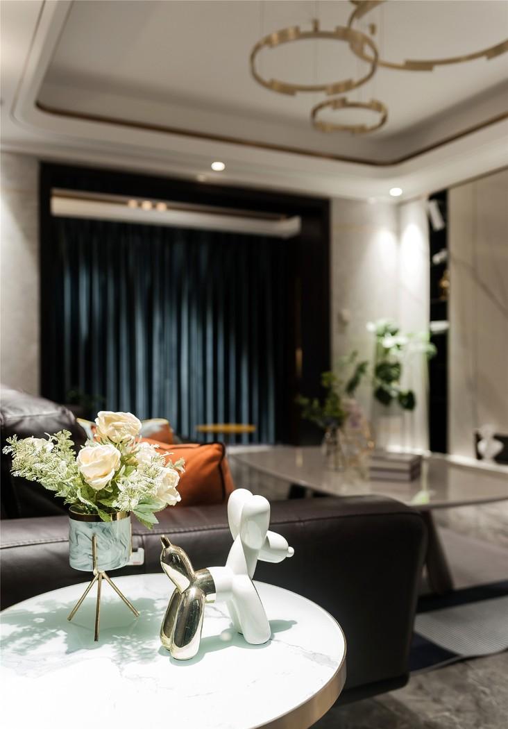 120㎡老气精装房掰成时髦精致轻奢风-33