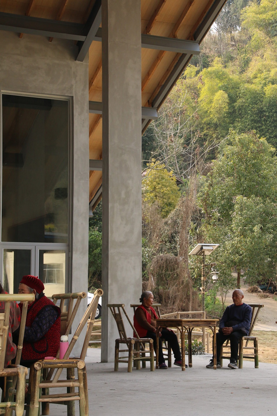 乐山东林村镇文化中心 | 传统与现代交融的乡村社交空间-80