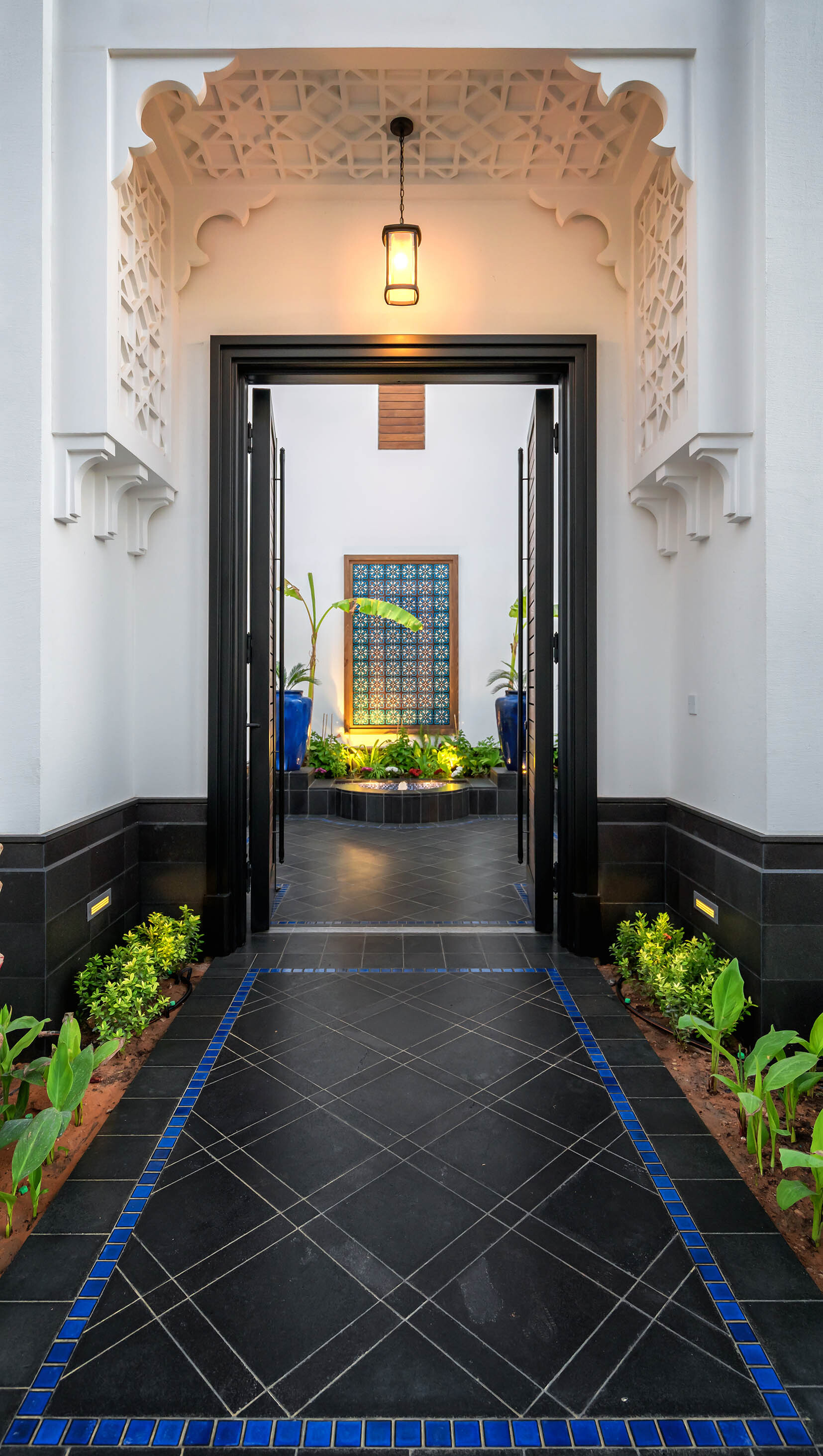 沙特阿拉伯现代住宅设计，融入伊斯兰文化元素-11