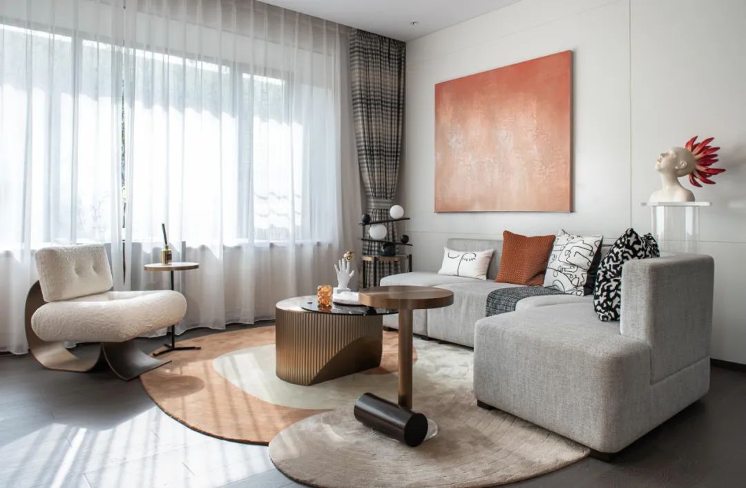 现代时光里的永恒和诗意的住宅样板间-13