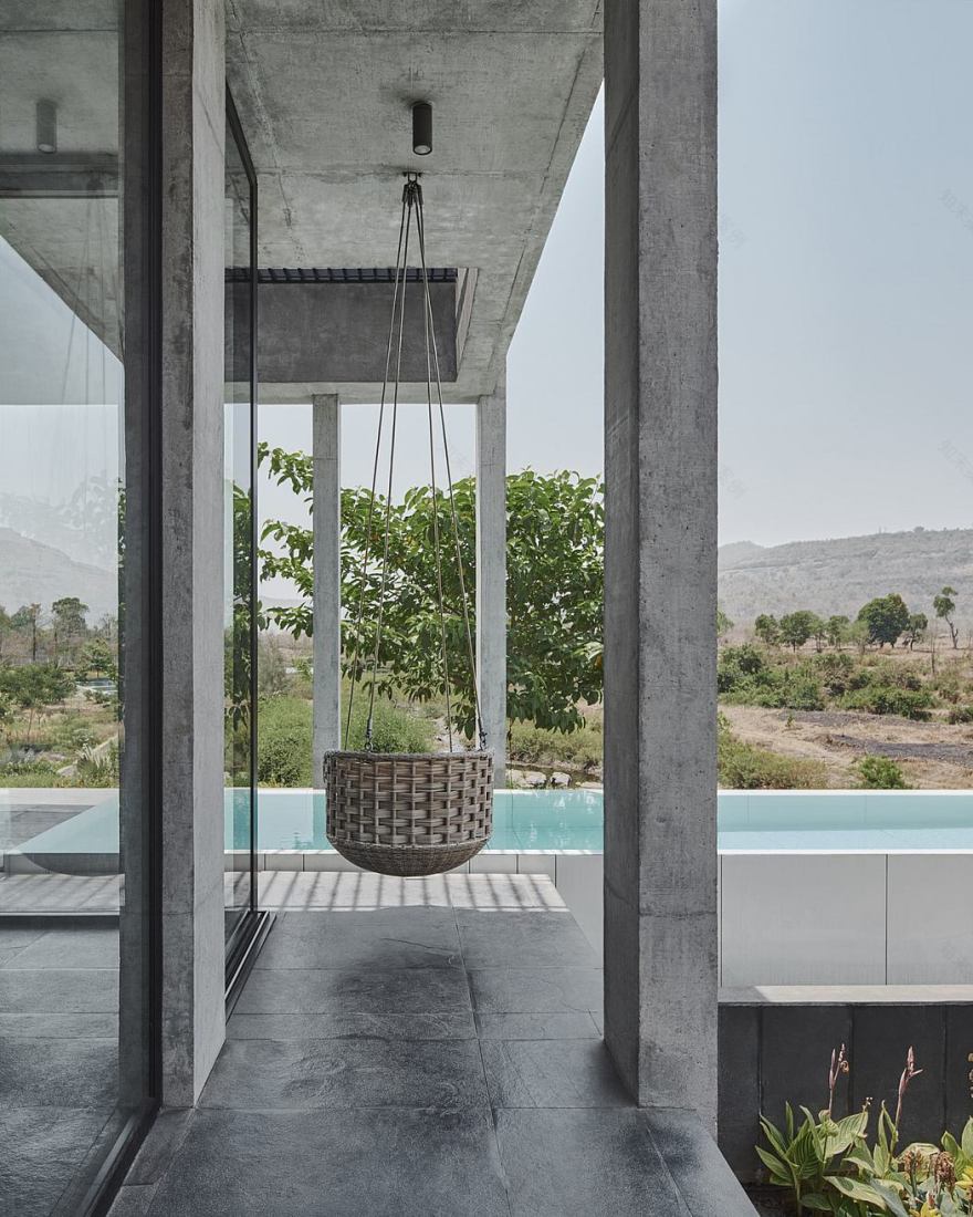 印度 Mirador 住宅丨Shroffleón-9