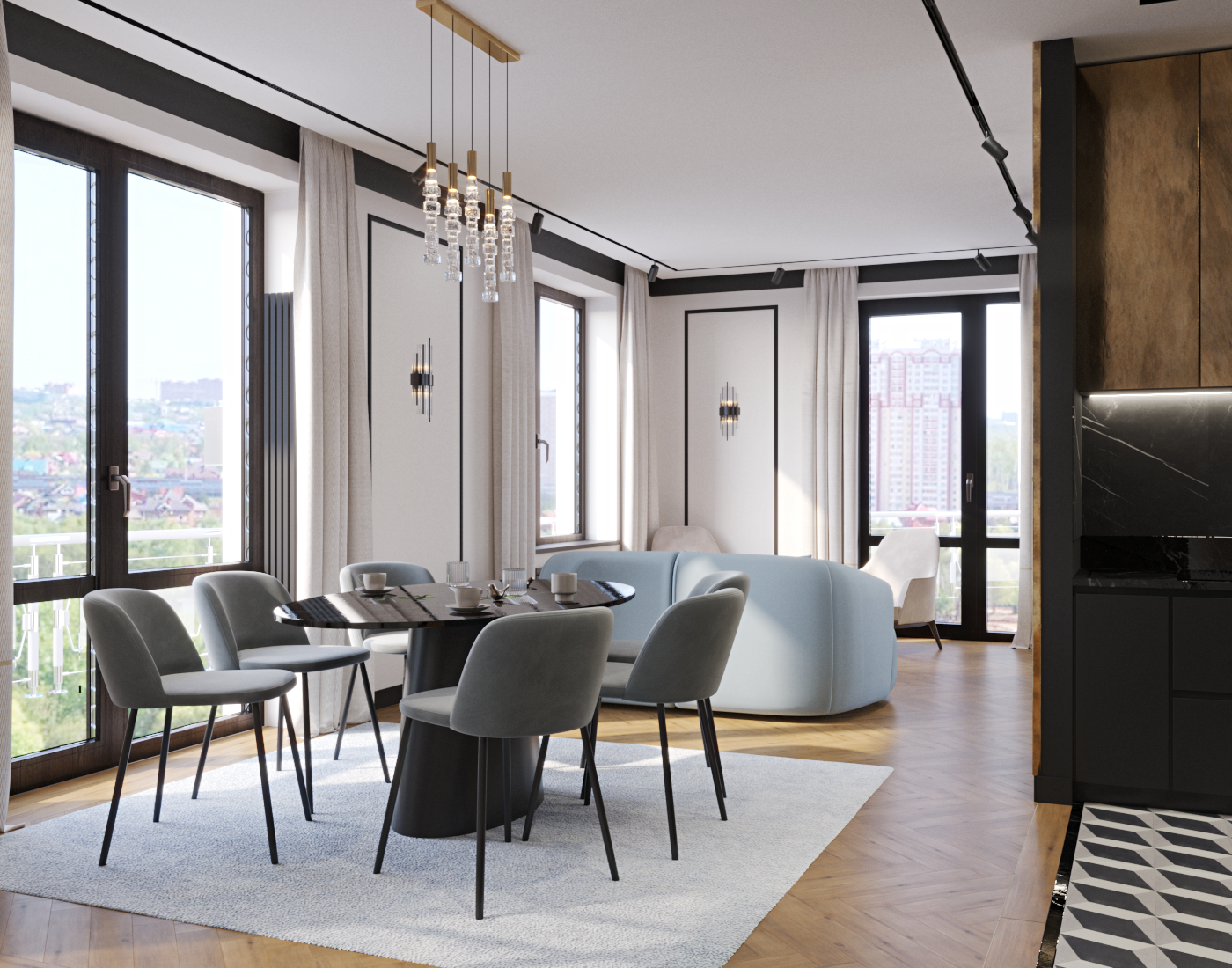 Проект квартиры 100м2-0