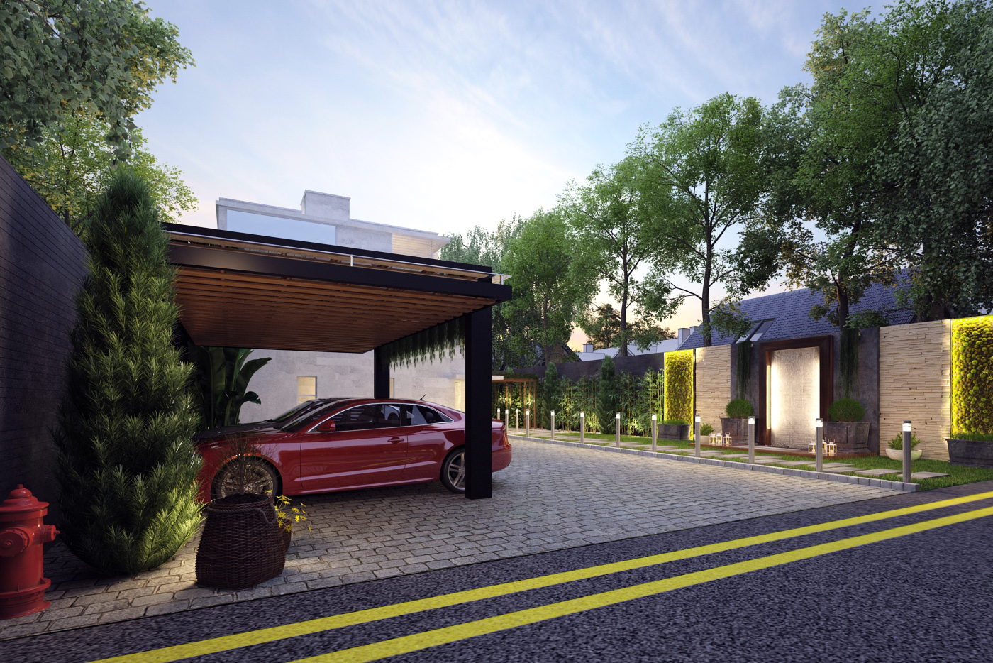 Villa Exterior in Dubai-1