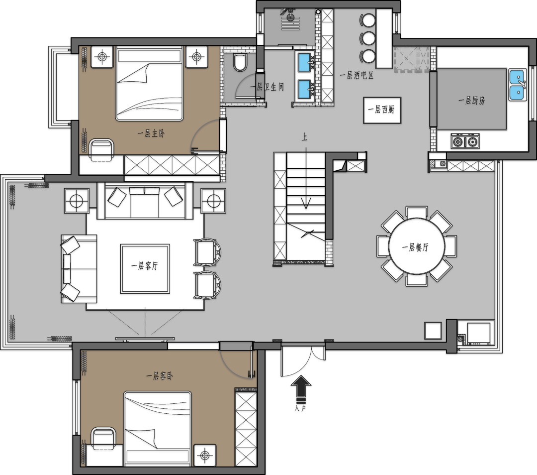 紫薇西棠丨中国西安丨西安·大小空间设计-40