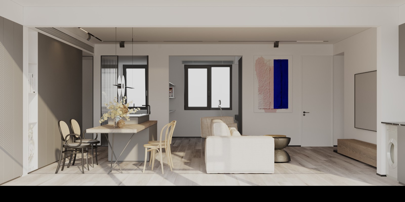 简约两室多功能家设计-7