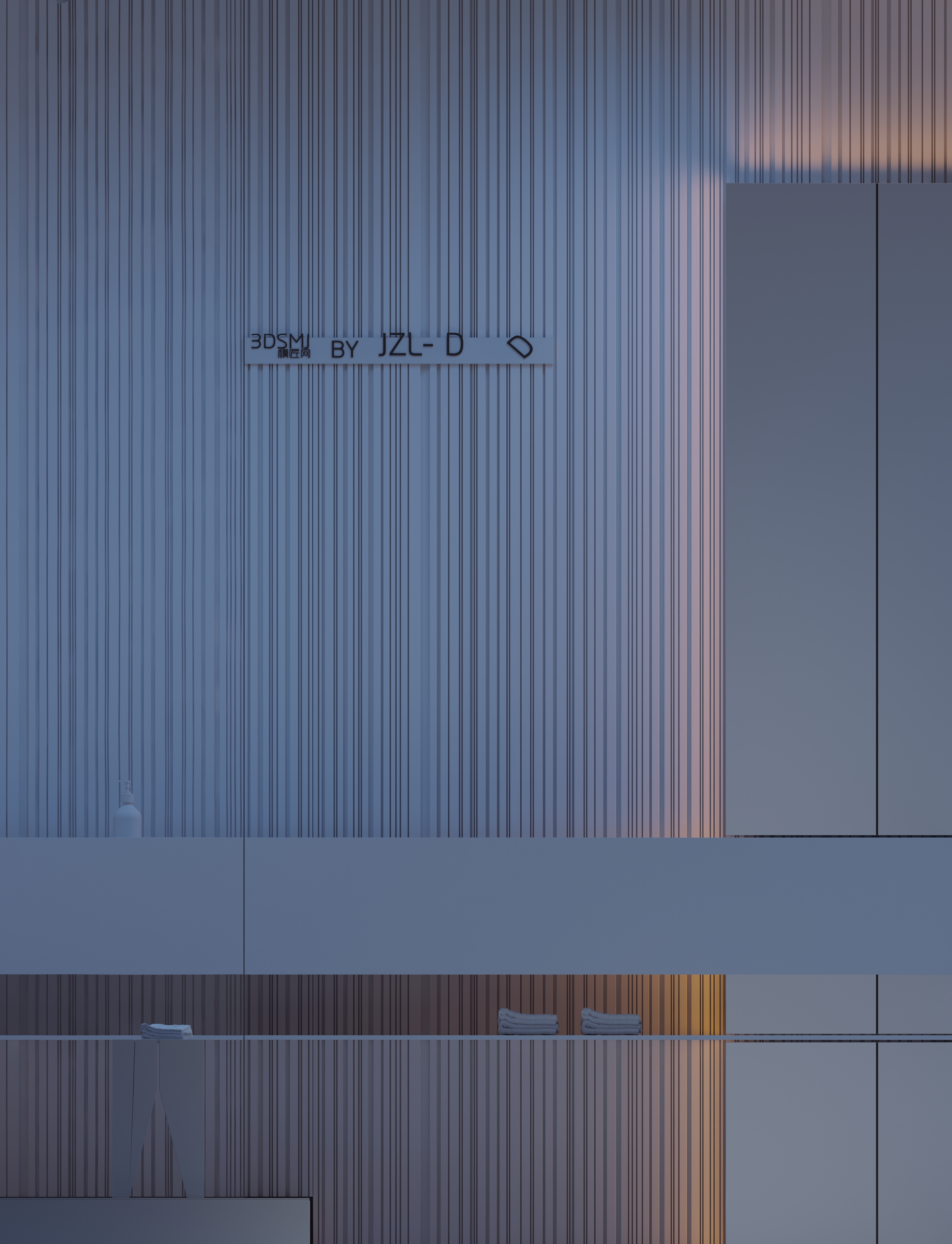 卫浴空间光影艺术，打造舒适TOLKO实景临摹-28