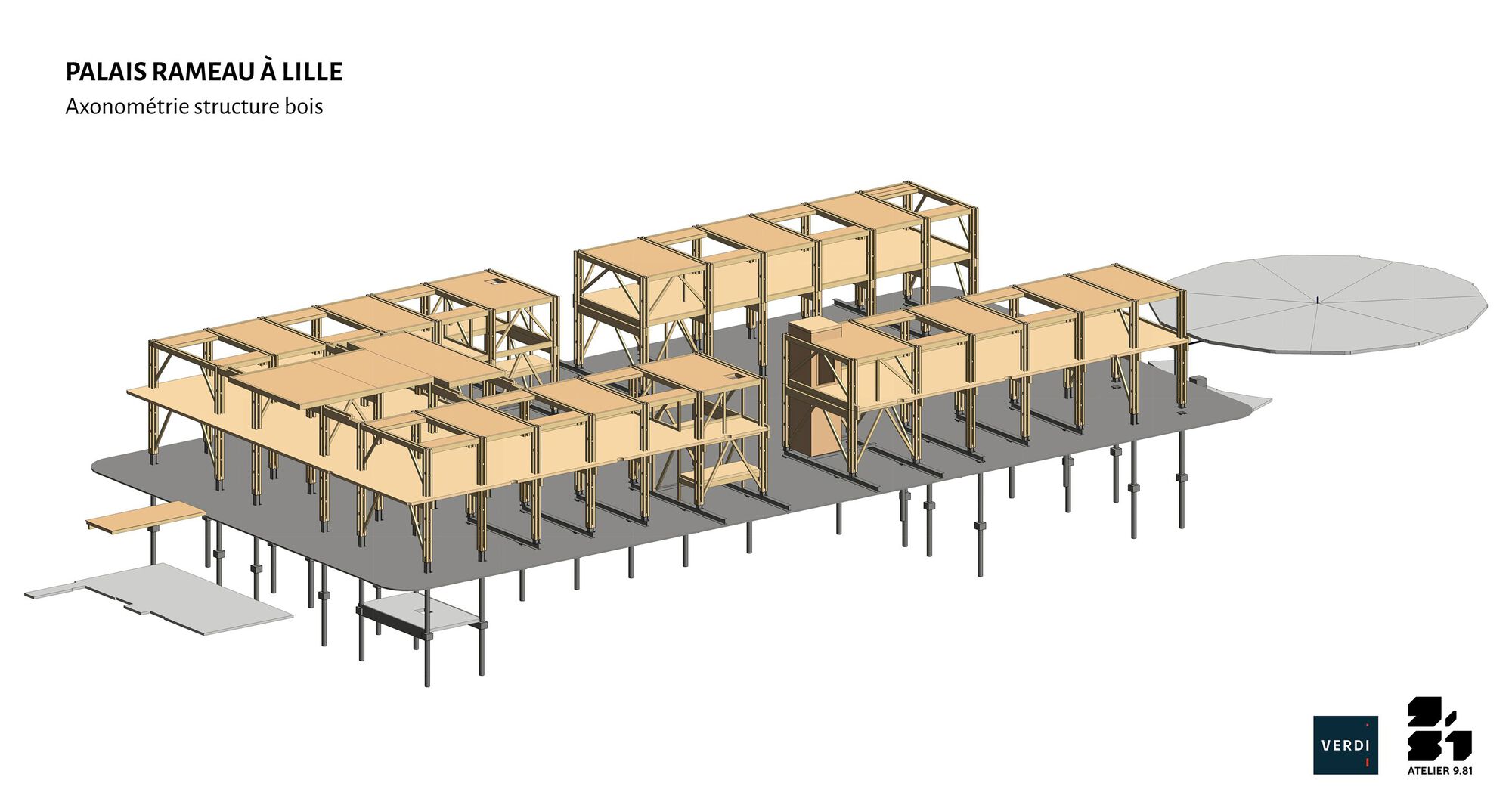 Palais Rameau 修复项目丨法国里尔丨Atelier 9.81-39