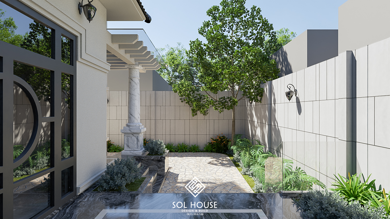 欧式别墅建筑丨SOL HOUSE（Ha Dung's team）-18