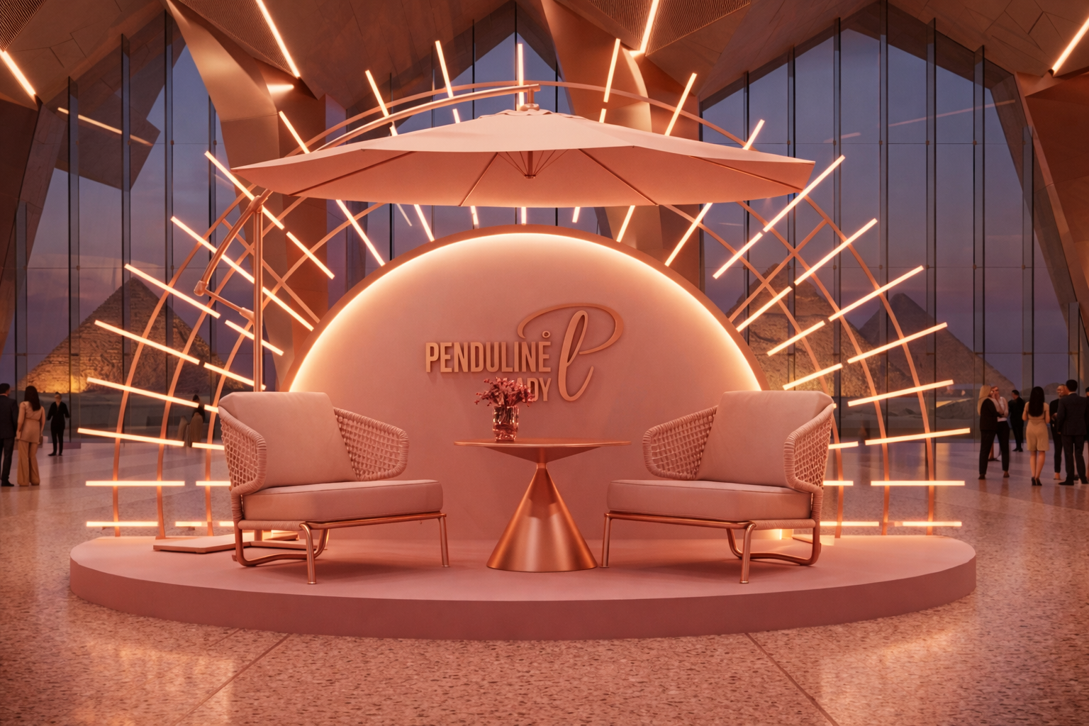 Penduline lady Event at Grand Egyptian Museum-3