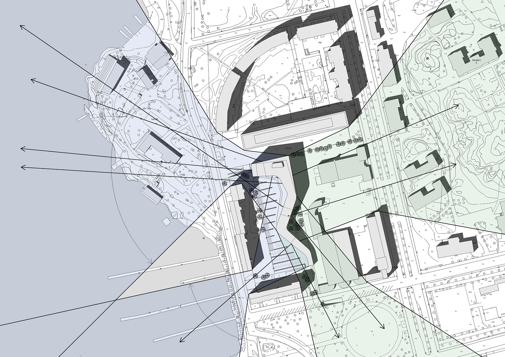 Meander 公寓楼丨芬兰赫尔辛基丨Steven Holl Architects+Newil&Bau-78