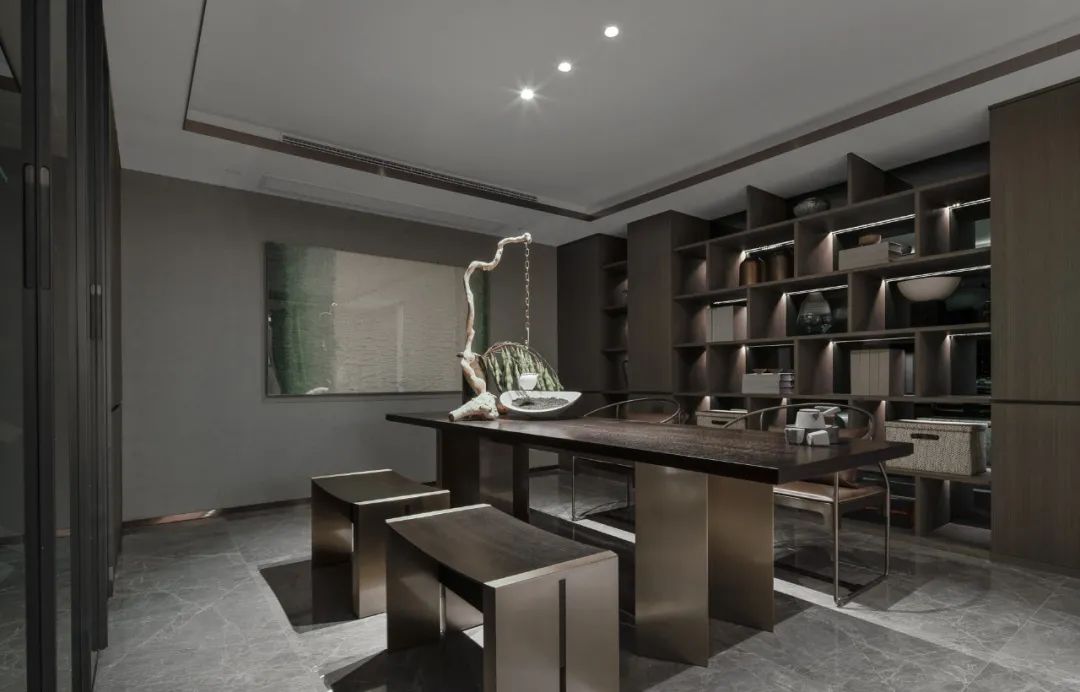 合肥融创滨湖印下跃样板间丨中国合肥丨深圳达文设计 WWD-17